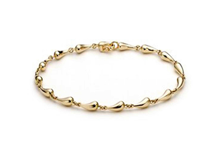 Gold Plated Womens Tennis Bracelet